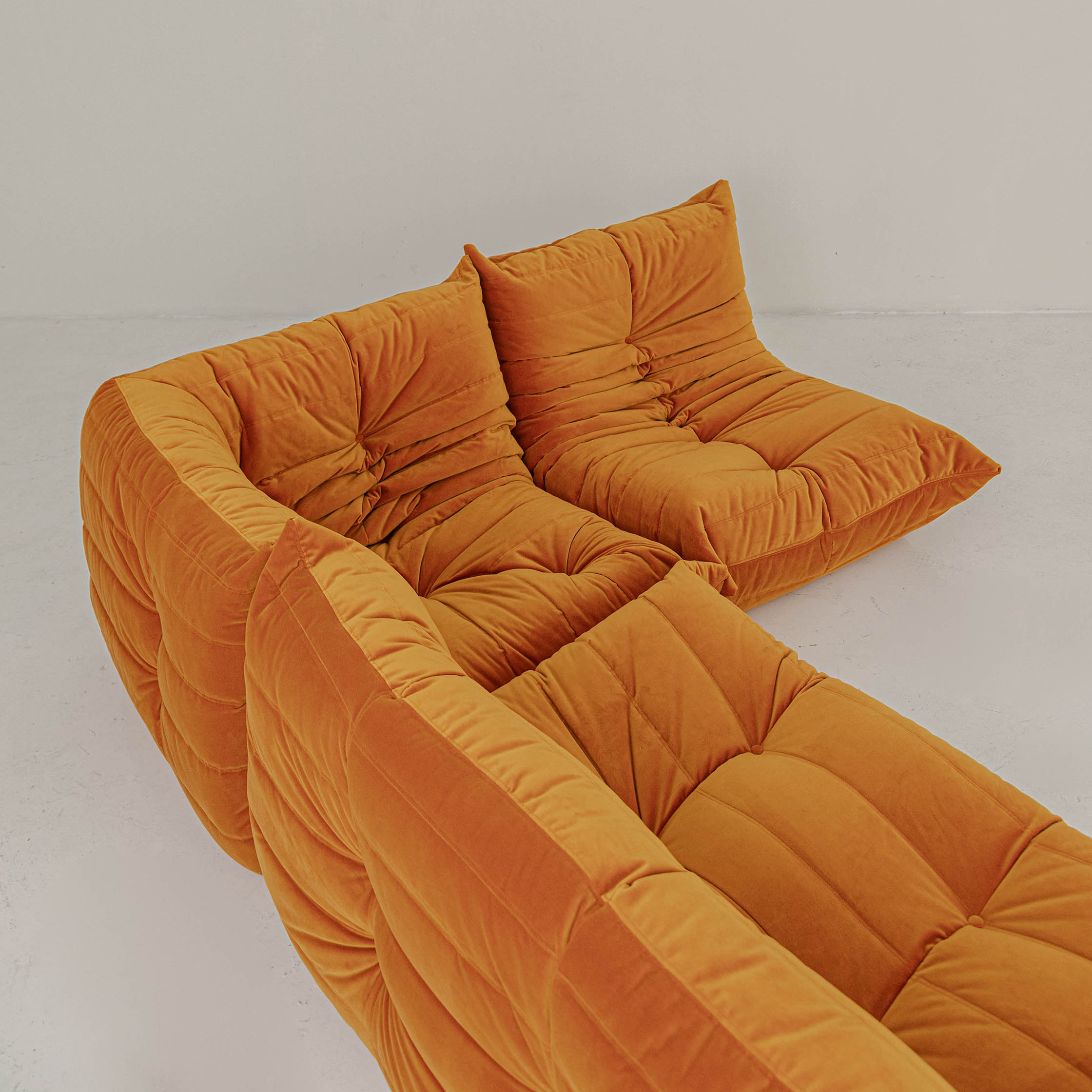 Togo sofa by Michel Ducaroy for Ligne Roset, France. 1973.