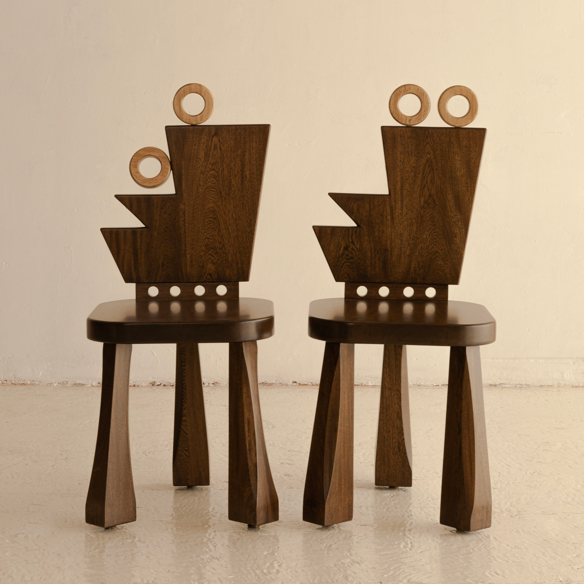 SILLA MADERA MIRÓ