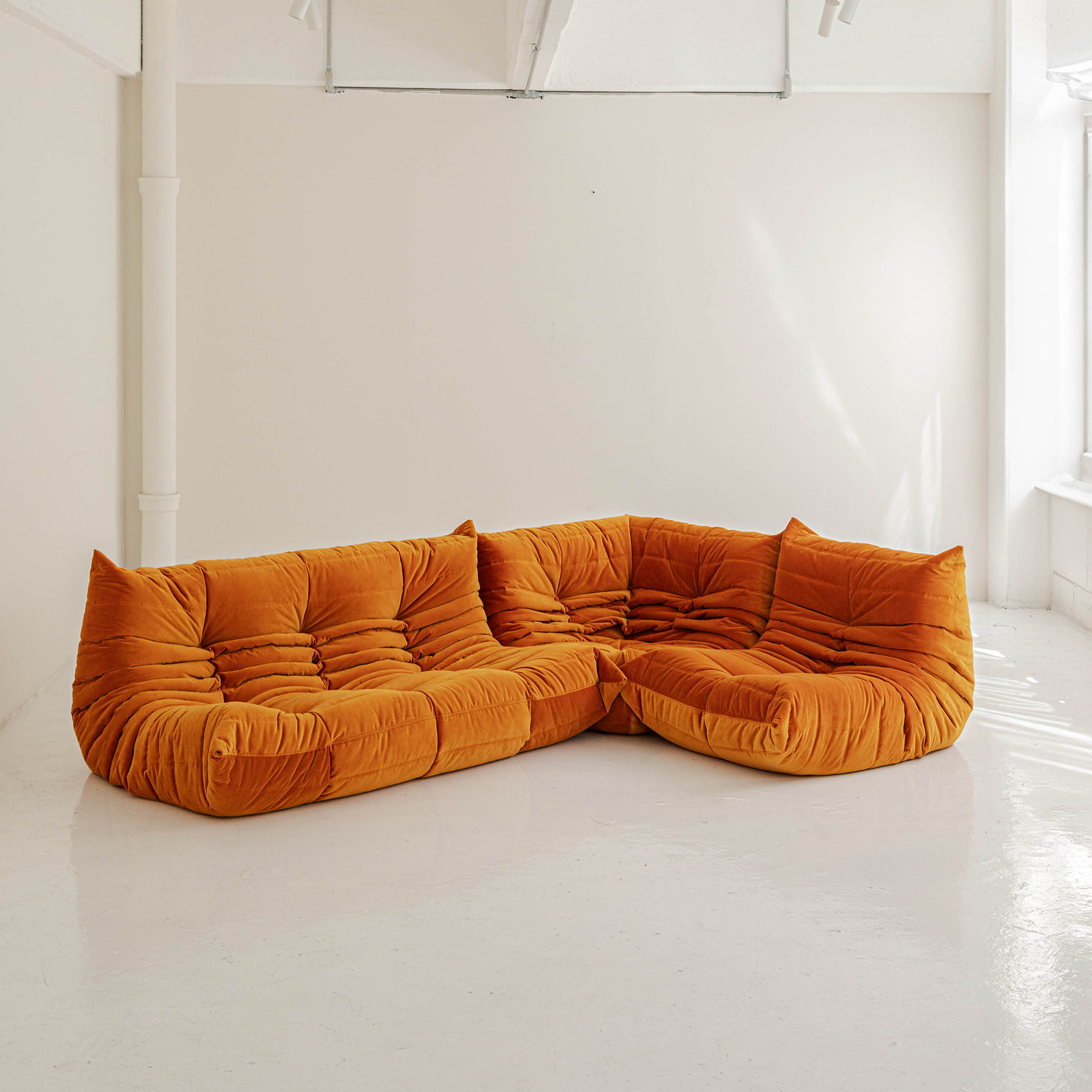 Togo sofa by Michel Ducaroy for Ligne Roset, France. 1973.