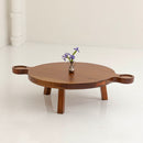 Double ear coffee table