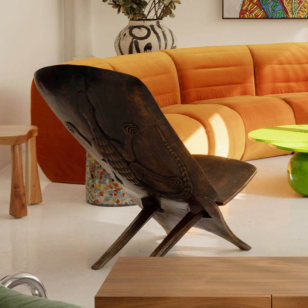 VINTAGE AFRICAN CHAIR