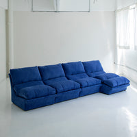 Blue Vintage Sofa