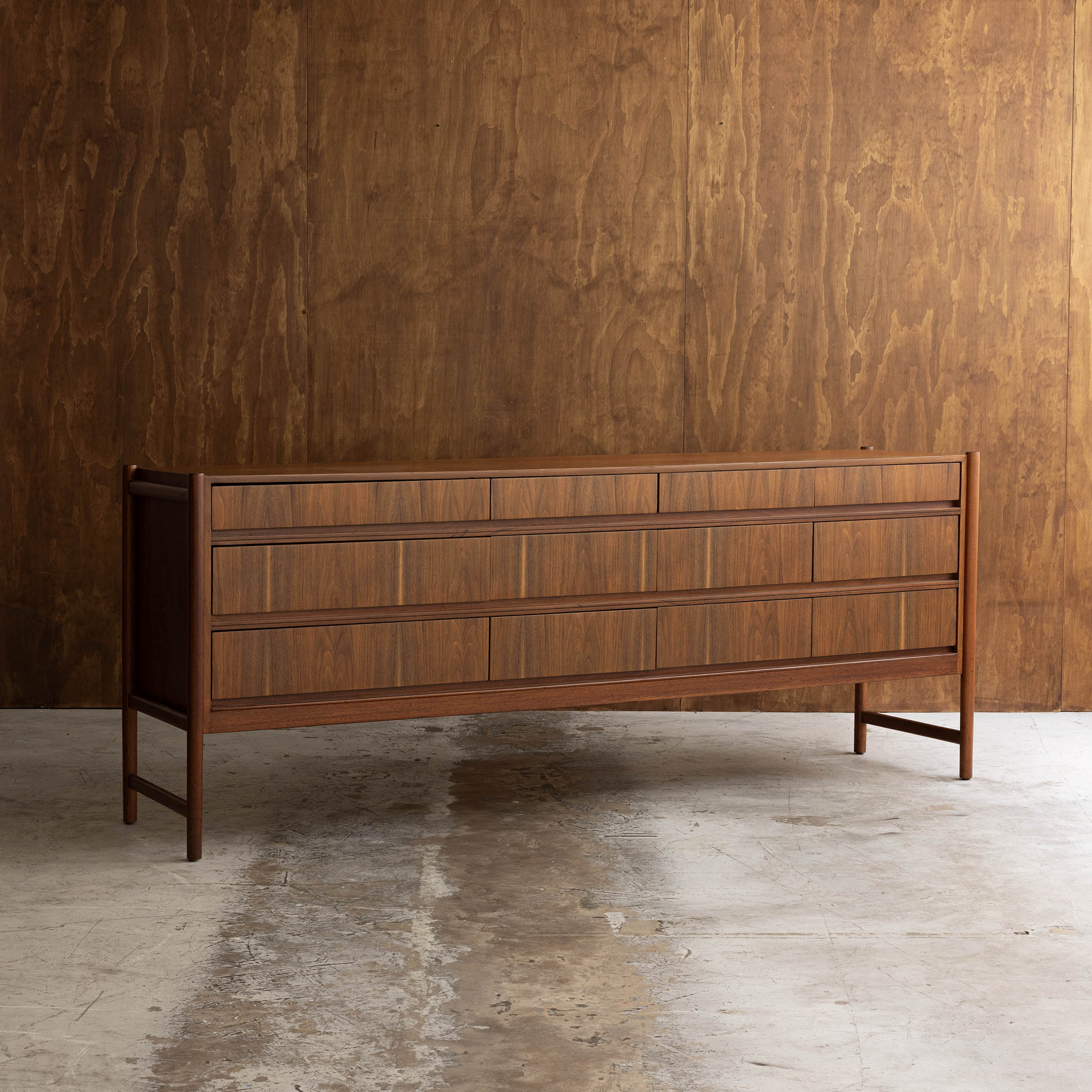 VAN BEUREN WALNUT CREDENZA