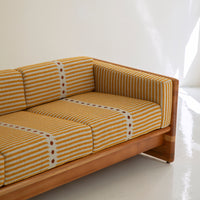 Solid Wood Sofa — OIA Fabric by Nobilis Paris