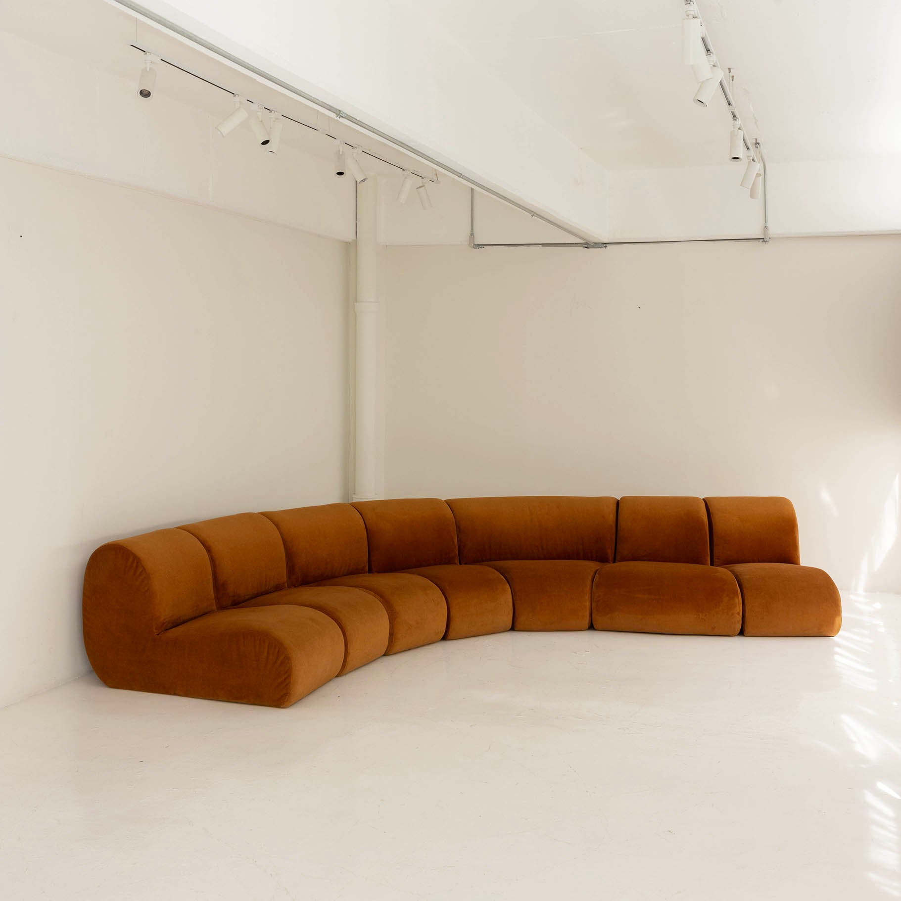 LOUNGE MARÁN  VELVET (7 modular pieces)