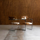 RIZZO CHROMED ARMCHAIR