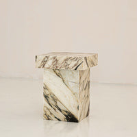 Marble side table