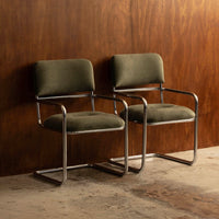 Vintage Chrome Cantilever Chair