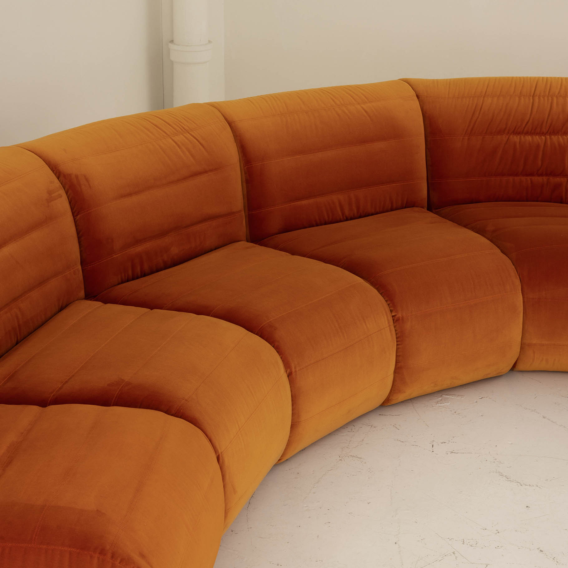LOUNGE MARÁN  VELVET (7 modular pieces)