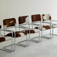 UPCYCLED CHAIR IN BRAZILIAN COWHIDE