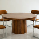 Vintage Round Pedestal Dining Table