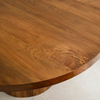 Vintage Round Pedestal Dining Table