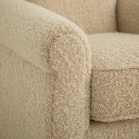 Vintage Armchair & Ottoman Set