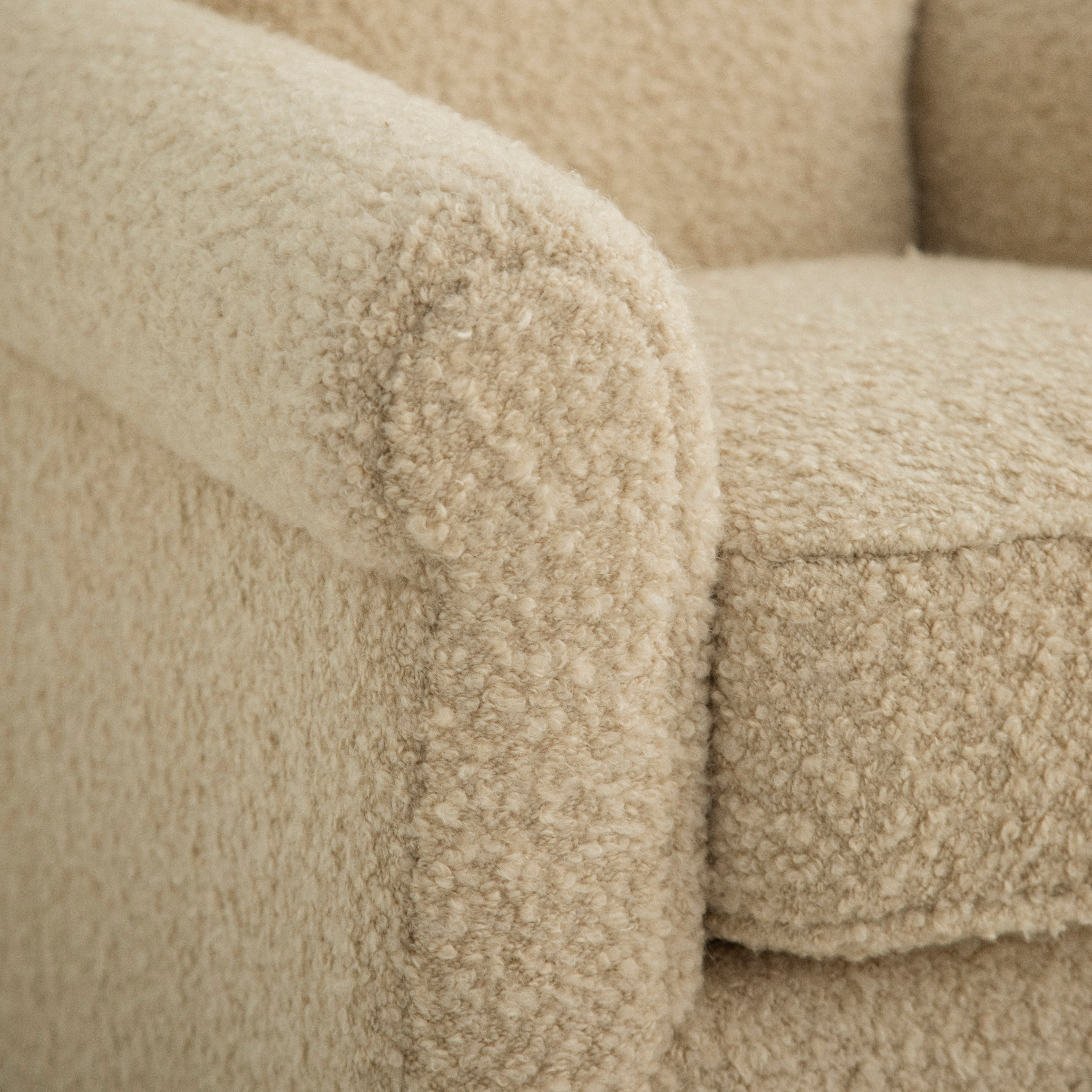 Vintage Armchair & Ottoman Set
