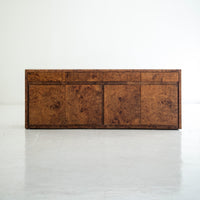 Vintage Elm Burl Sideboard