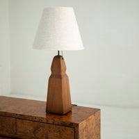 Vintage Wood Table Lamp