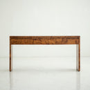 Vintage Burl Wood Console