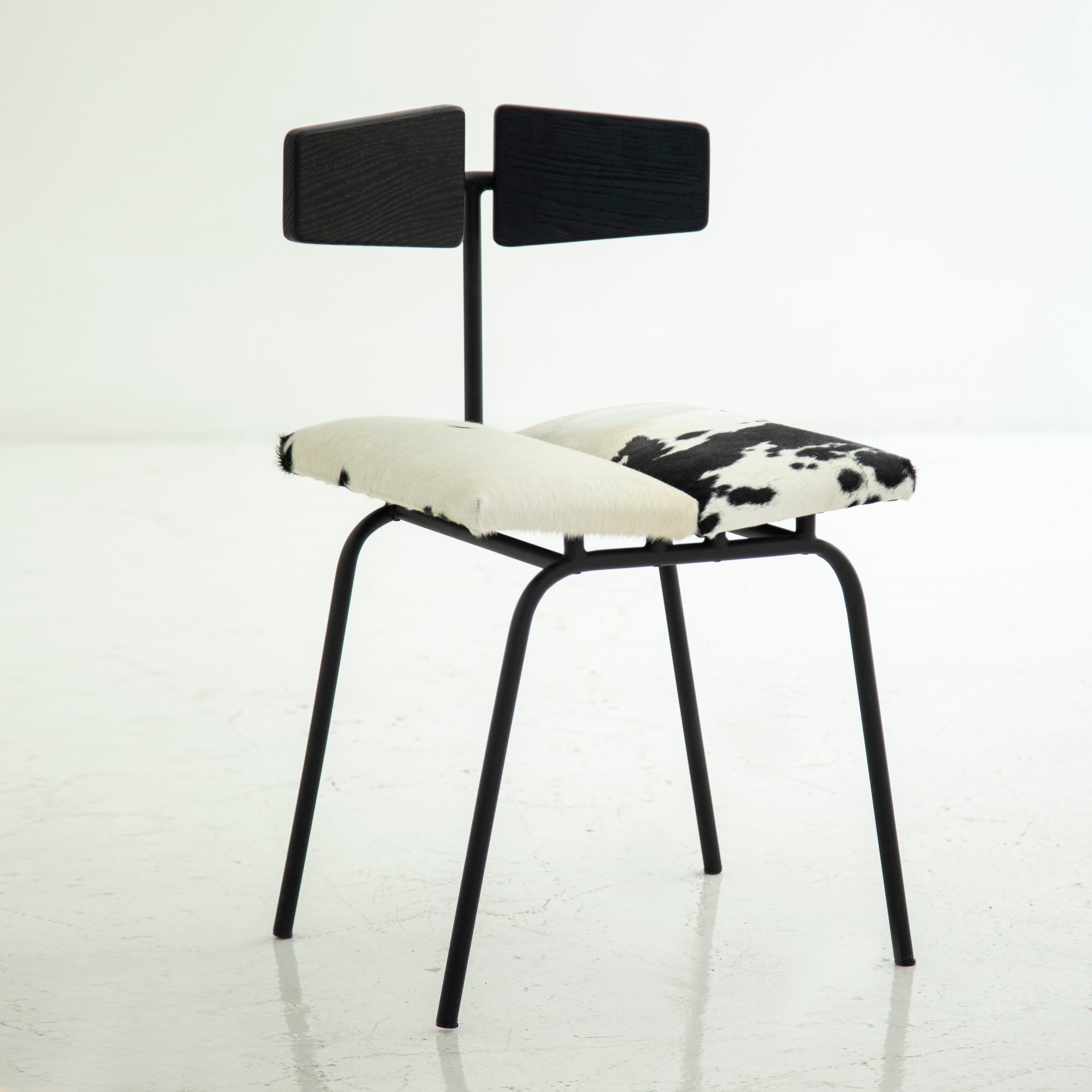 Vintage Cowhide Chair
