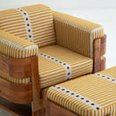 Siete Lounge Chair + Ottoman