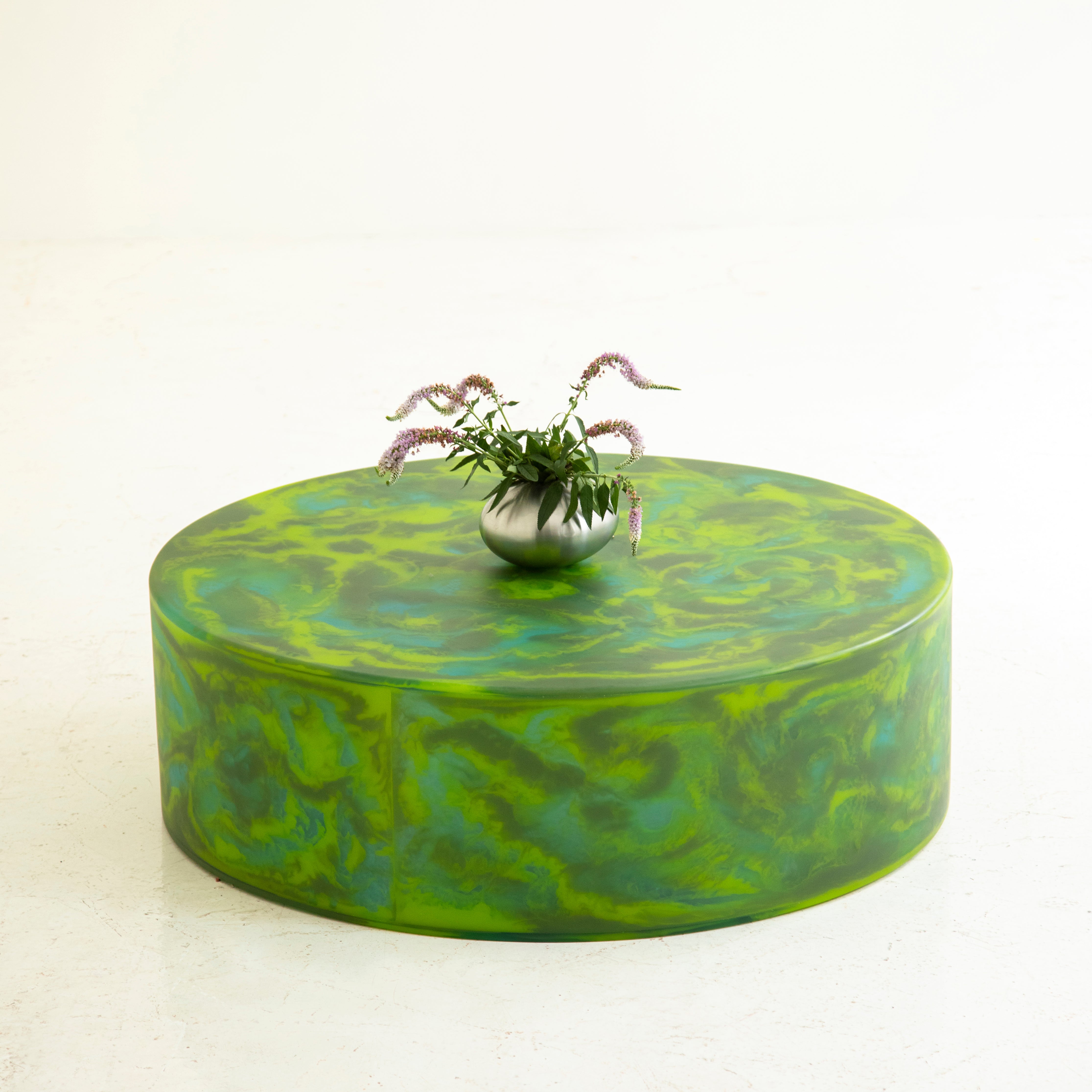 Londra Resin Coffee Table – Green