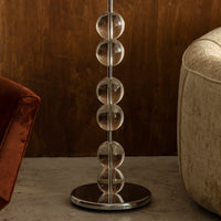 Vintage Crystal Floor Lamp