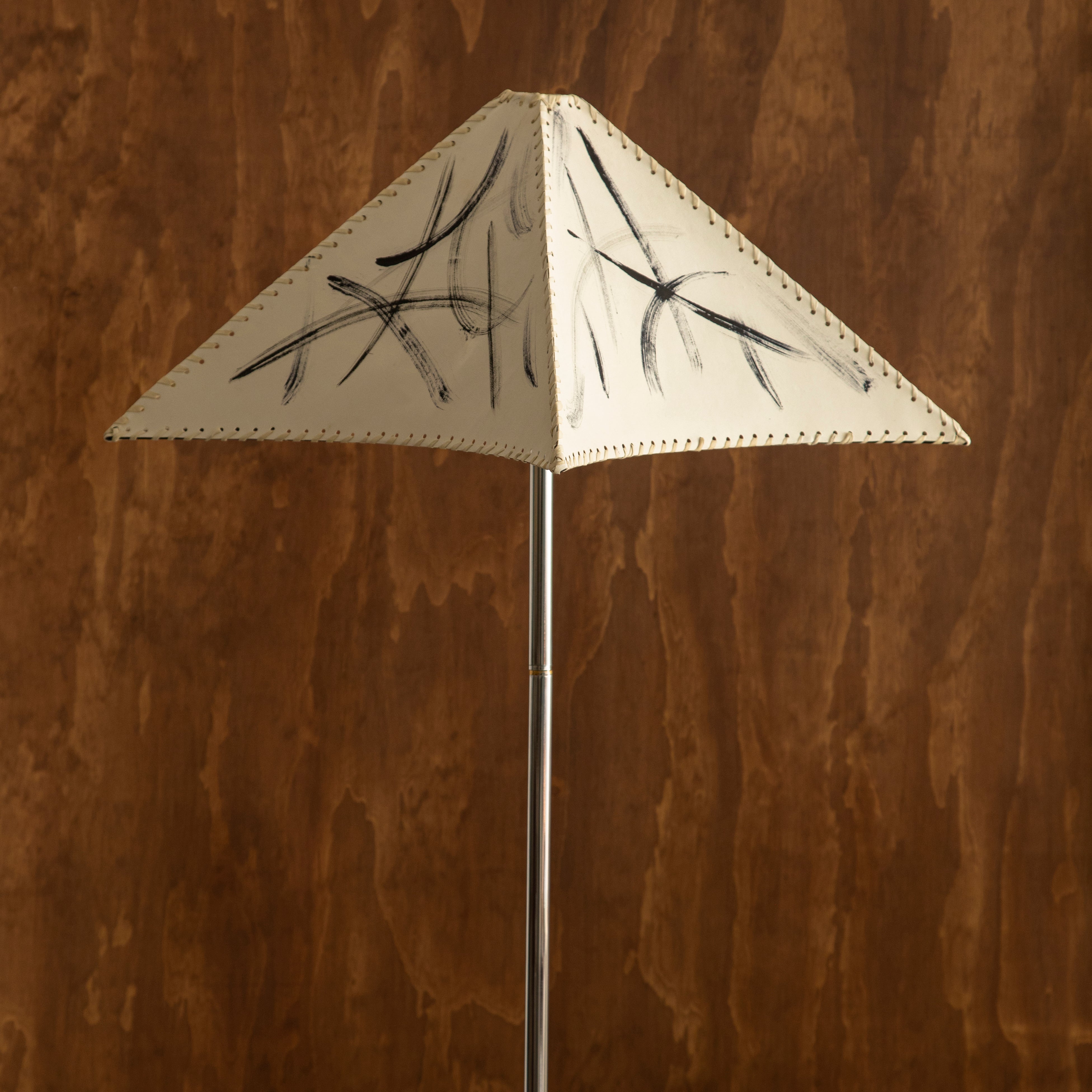 Vintage Crystal Floor Lamp