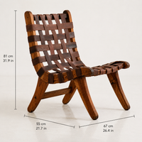 Vintage Leather Lounge Chair