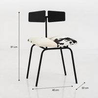 Vintage Cowhide Chair