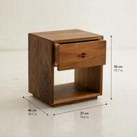 Walnut Nightstand
